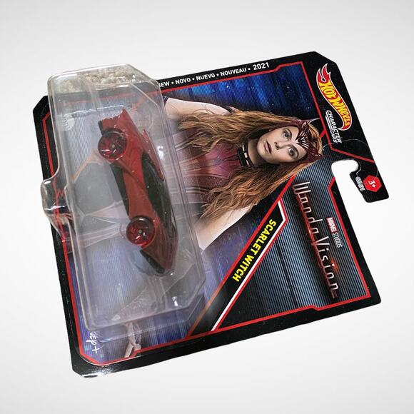 Hot Wheels Marvel Studios Disney Plus WandaVision Scarlet Witch Character Car - Picture 4 of 5